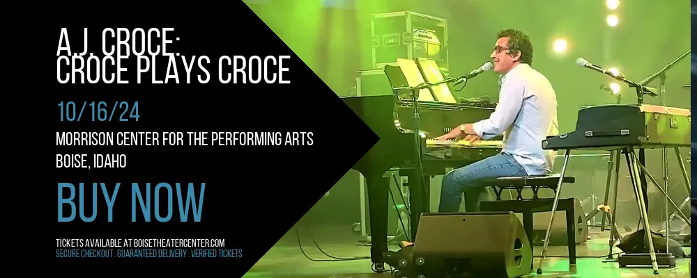 A.J. Croce at Morrison Center For The Performing Arts