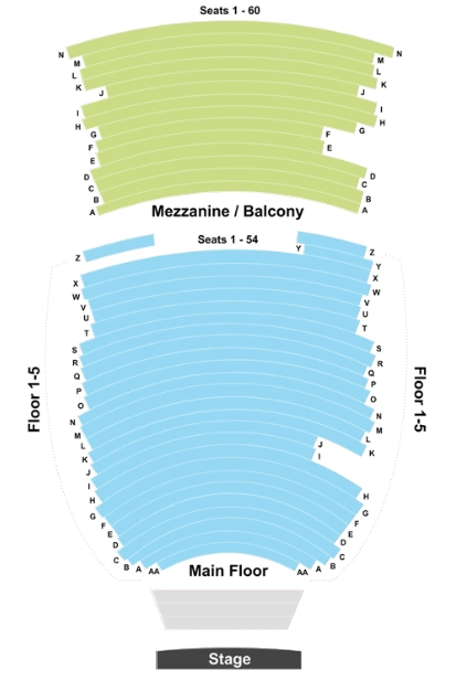 Morrison Center Seating Chart